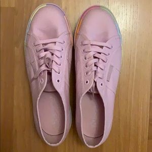 Superga Women's 2790 COTMULTIFOX Sneaker, Pink